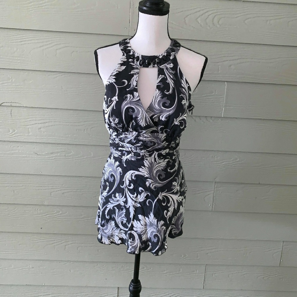 Floral Halter Top